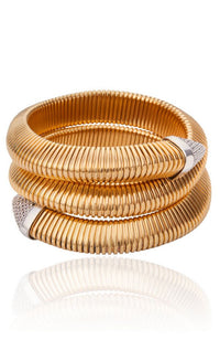 Simona DBL Bracelet Gold