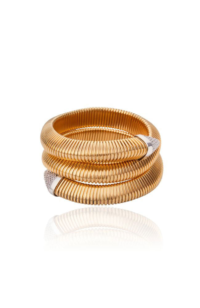 Simona DBL Bracelet Gold