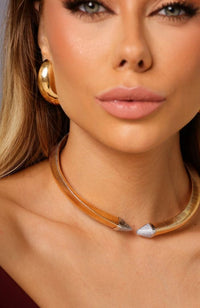 Simona Necklace Gold