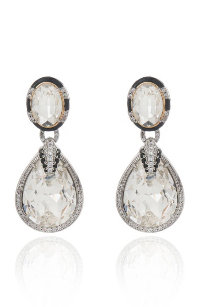 Icona Di Cristallo Earring Silver