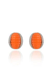 Sogno Earrings Orange
