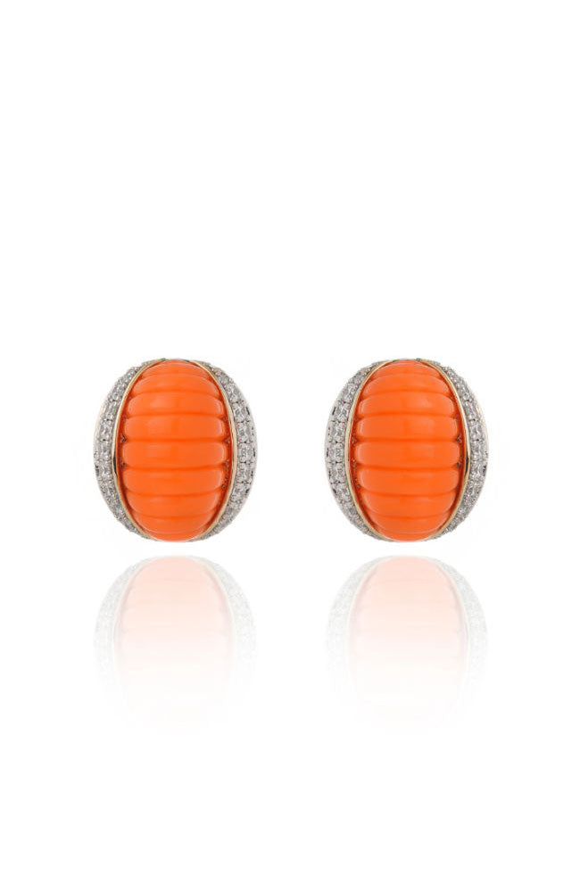 Sogno Earrings Orange