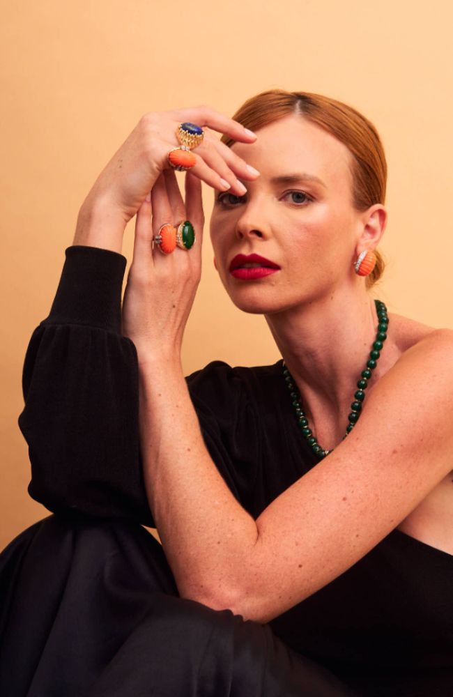 Sogno Earrings Orange