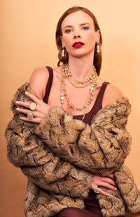 Liuce Long Necklace Pearl