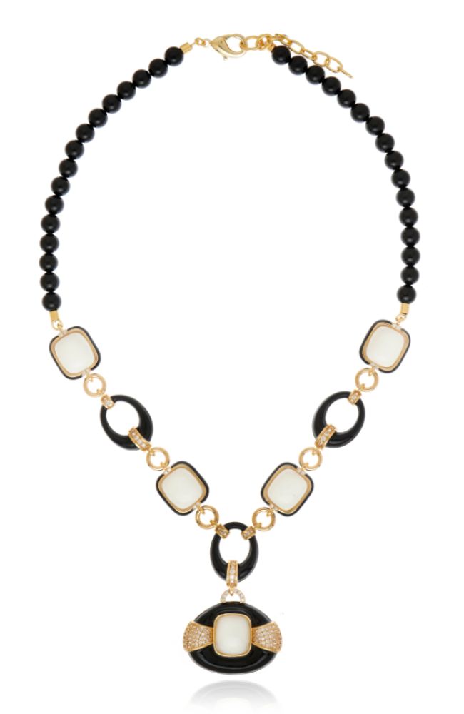 Incanto Necklace Black Gold