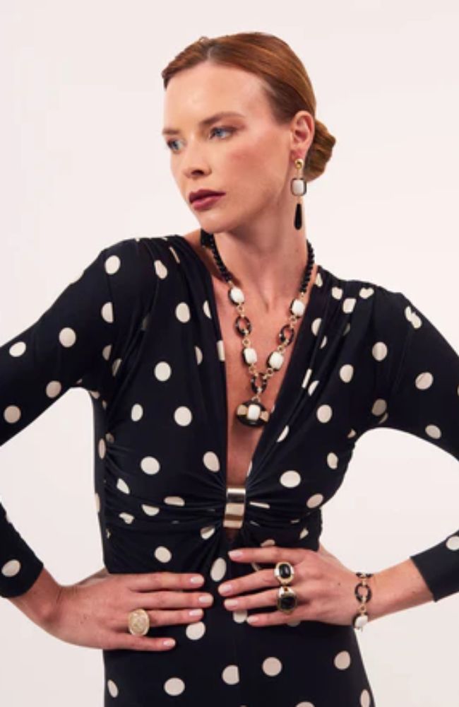Incanto Necklace Black Gold