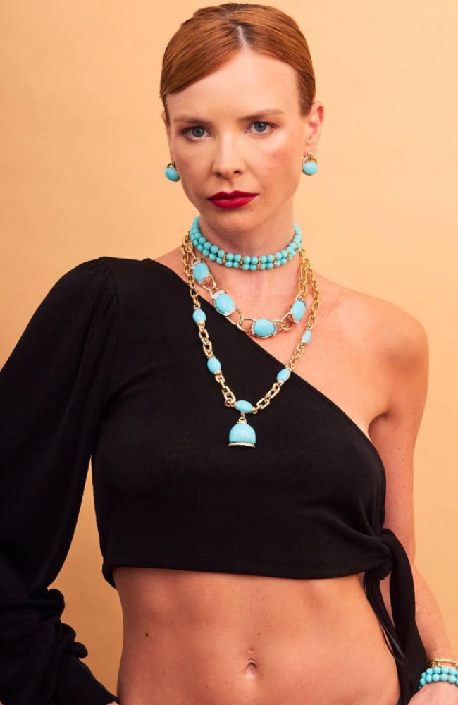 Capri Necklace Turquoise