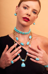 Capri Earrings Turquoise