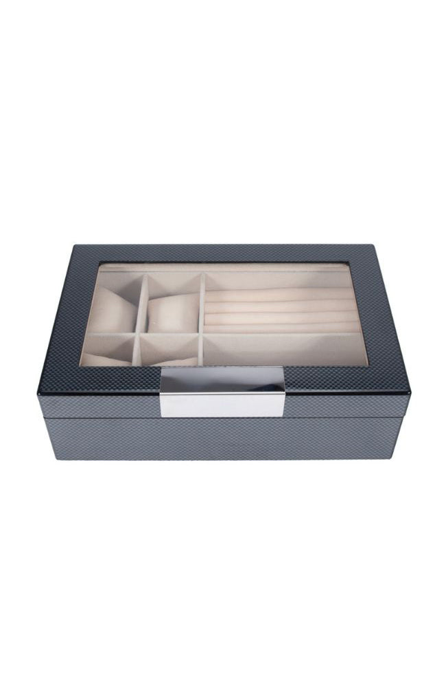 Glass Top Jewelry Box