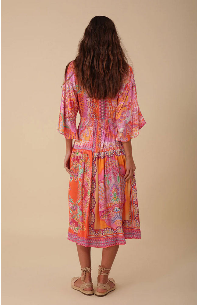 Kaylee V Neck Midi Dress