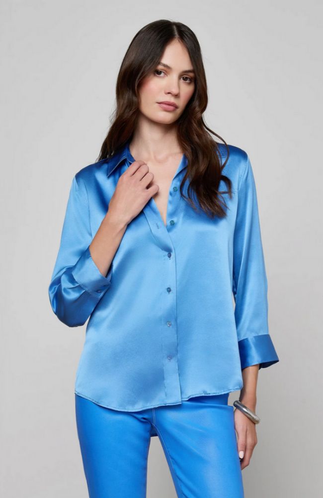 Dani Blouse in Regatta Blue
