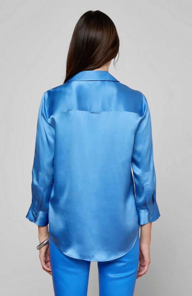 Dani Blouse in Regatta Blue