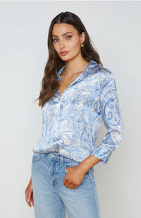 Dani 3/4 Slv Blouse in Paisley