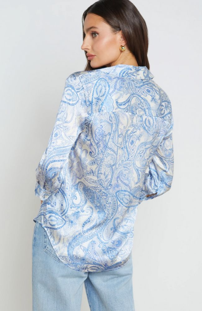 Dani 3/4 Slv Blouse in Paisley