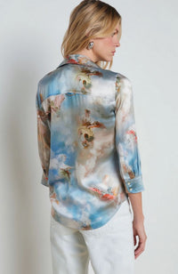 Dani Blouse Blue Renaissance