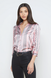 Dani 3/4 Sleeve Blouse Lt Pink