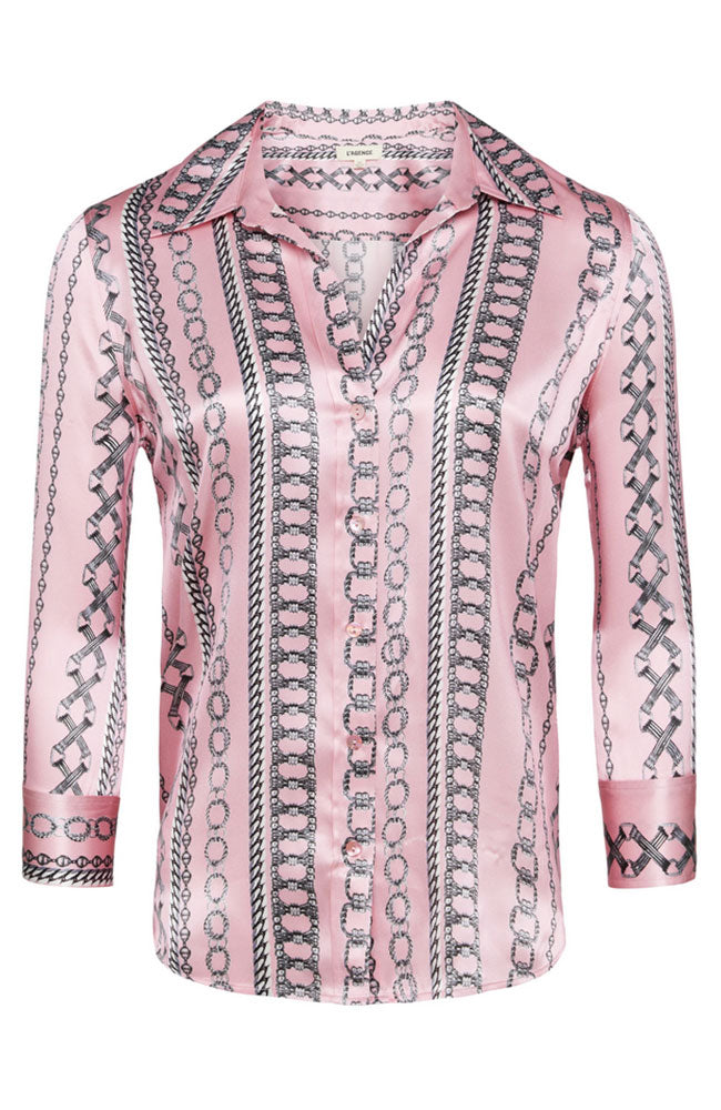 Dani 3/4 Sleeve Blouse Lt Pink