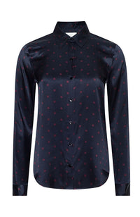 Tyler LS Blouse Sangria