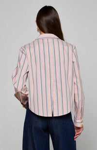 Cosette Crop Hi Low Shirt