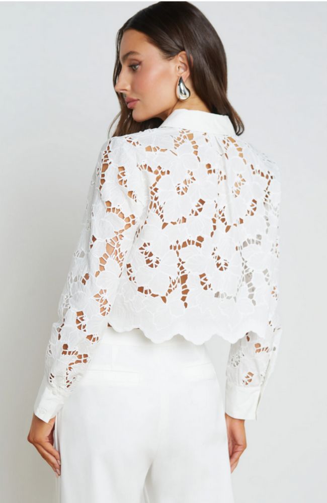 Seychelle Cropped Buttondown