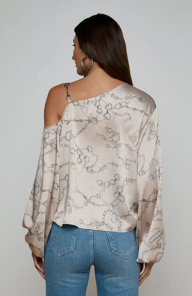 Asami Chain 1 Shoulder Blouse