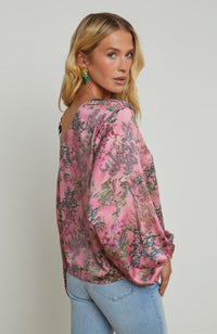 Asami Chain One Shoulder Blouse
