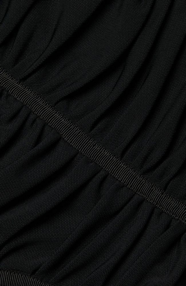 Asuka Shirred Mesh Top