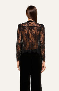 Dorothea Velvet Blouse