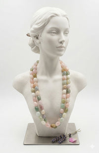 2 Strand Aquamarine Necklace