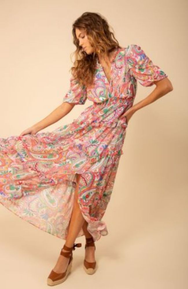 Rosalie SS Maxi Dress