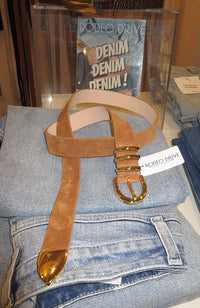 Darci 3 Loop Tan Belt