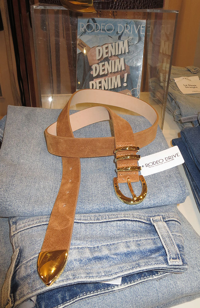 Darci 3 Loop Tan Belt