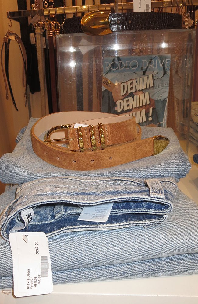 Darci 3 Loop Tan Belt