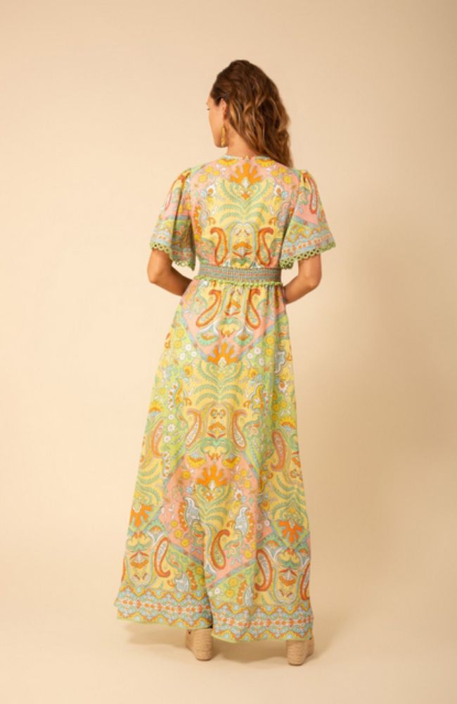 Elsie Short Sleeve Maxi Dress