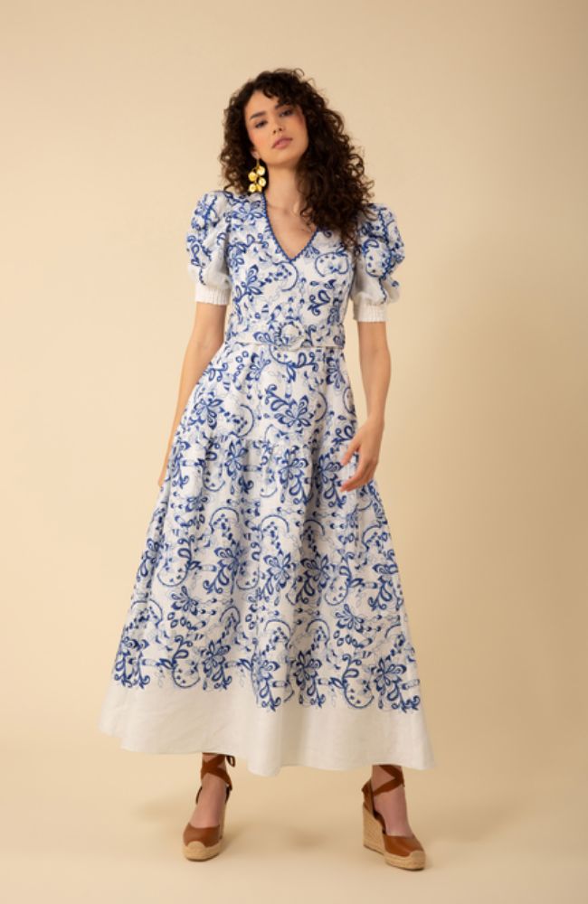 Myla Belted Maxi Dress