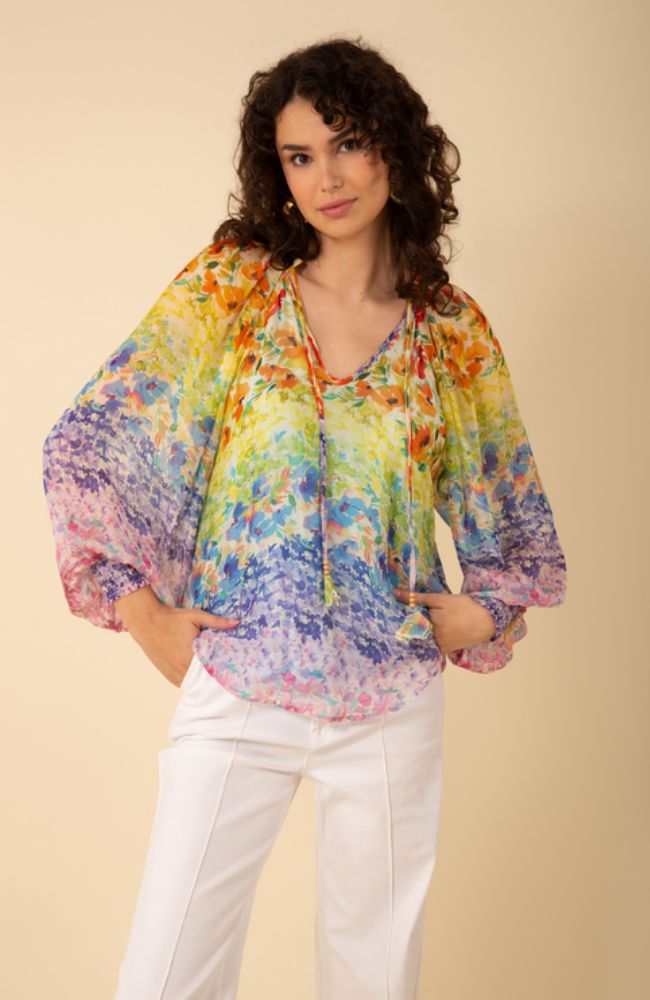Octavia V Neck Top