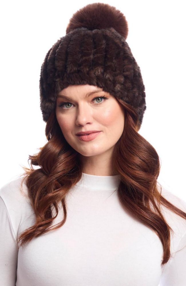 Poppy Pom Beanie