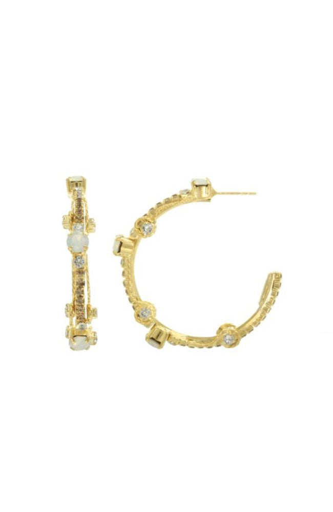 Gold Gem Station Hoops