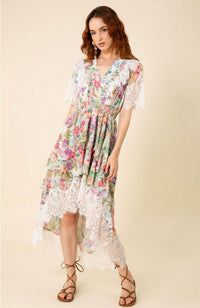 Annabelle SS Tiered Dress
