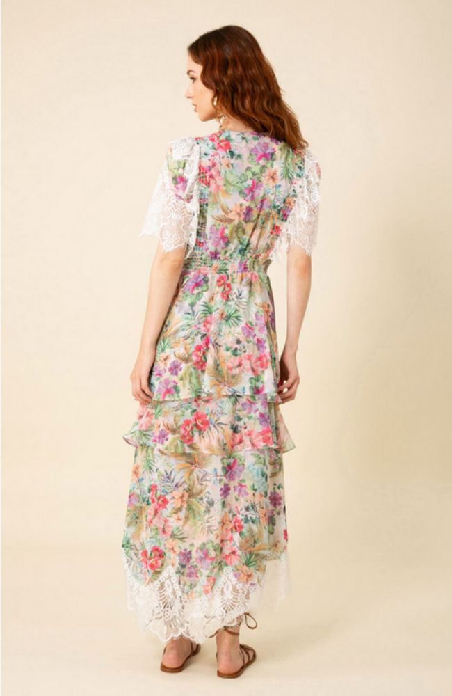 Annabelle SS Tiered Dress