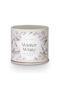 Winter White Vanity Tin Candle
