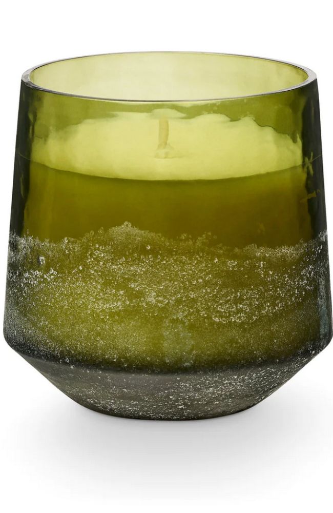 Balsam Cedar Baltic Glass Candle