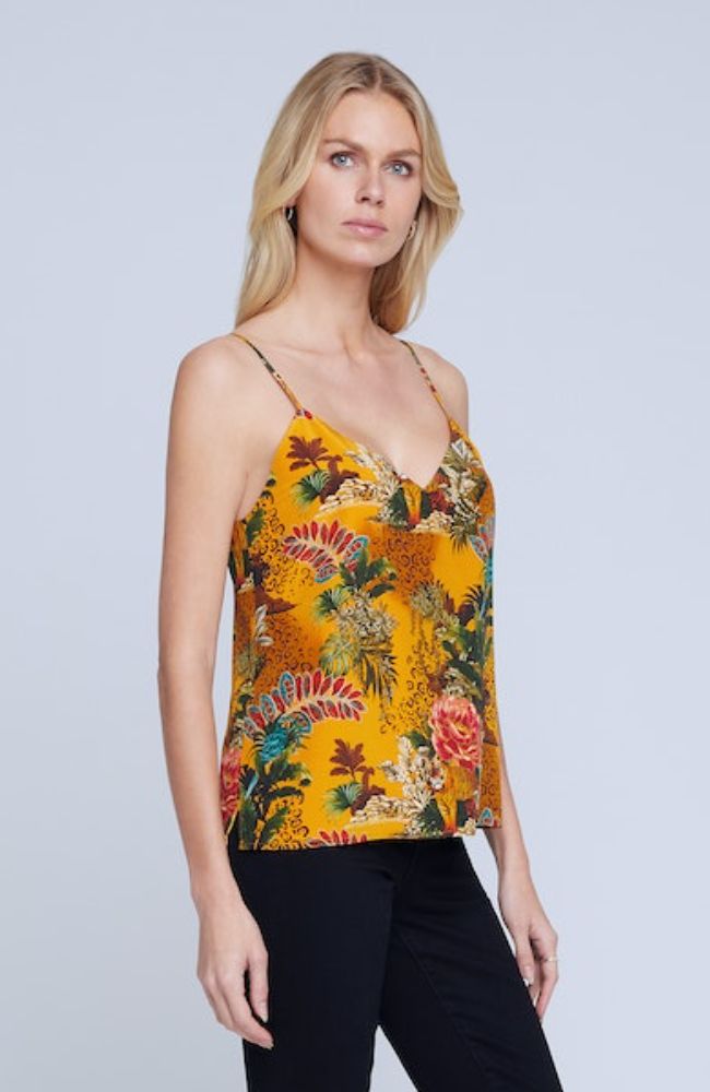 Jane Top in Tiger Floral