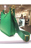 Kelly Green Saddlebag