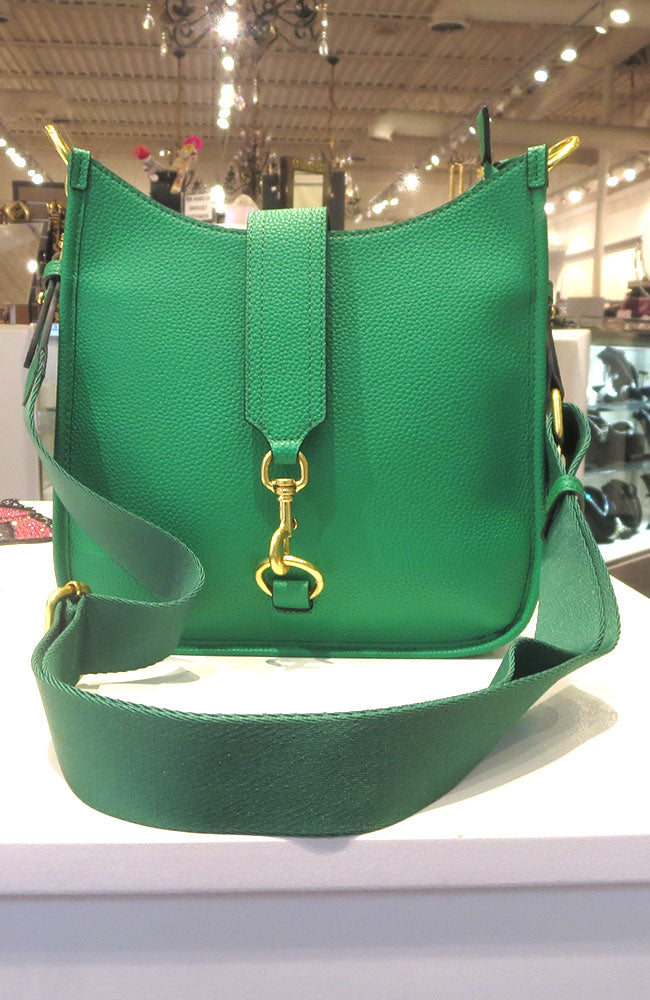Kelly Green Saddlebag