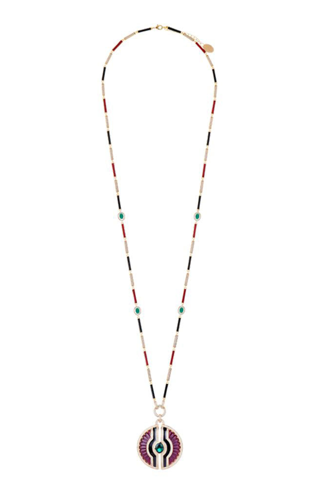 Inti Necklace Red