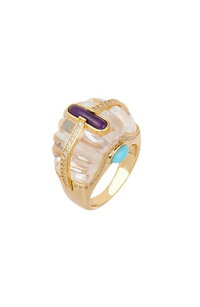 Amaru Ring Clear Size 7