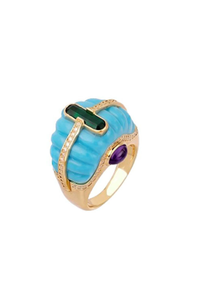 Amaru Ring Turquoise Size 7