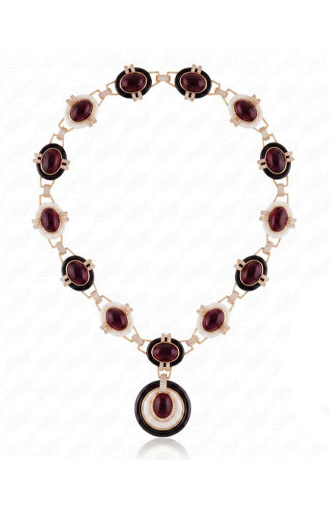 Machu Picchu Necklace Red