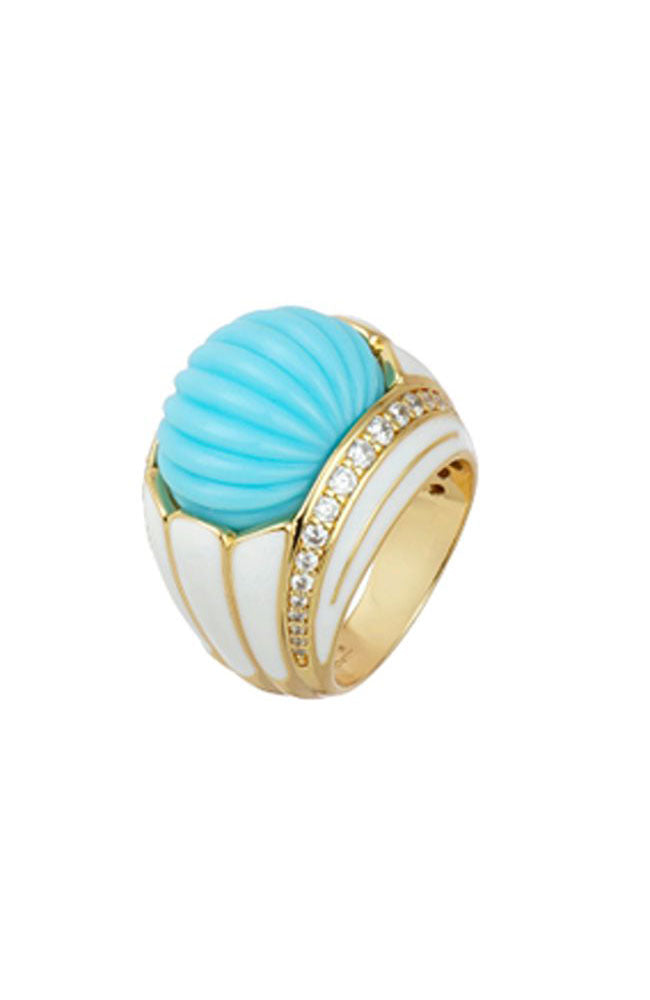 Empress Ring Turquoise Size 7